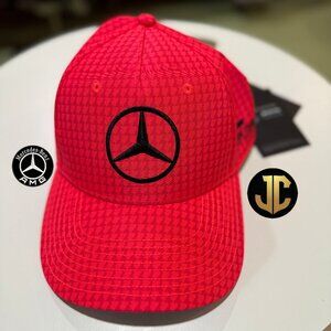 Mercedes AMG Petronas F1 Team 2023 Lewis Hamilton Special Edition Hat Red NWT